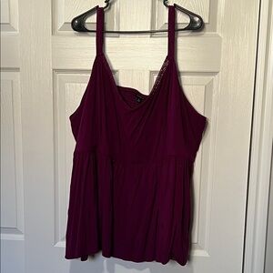 Torrid Rich Purple Tank Top